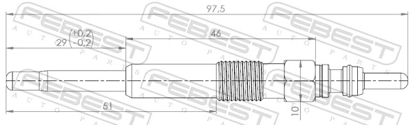 Glow Plug 23642-004