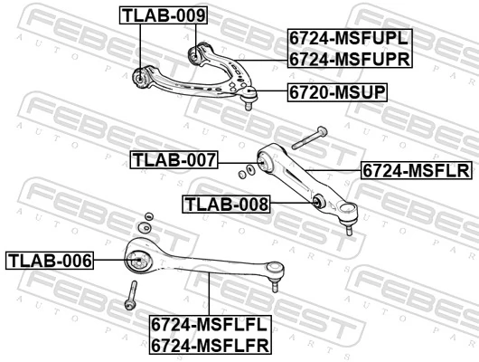 Ball Joint 6720-MSUP
