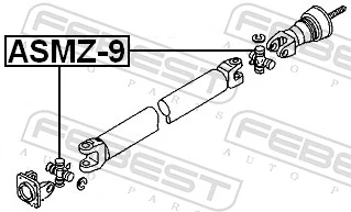 Joint, propshaft ASMZ-9