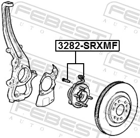 Wheel Hub 3282-SRXMF