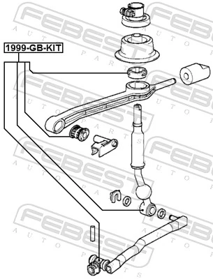 Bearing, selector-/shift rod 1999-GB-KIT