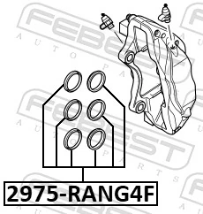 Repair Kit, brake caliper 2975-RANGF