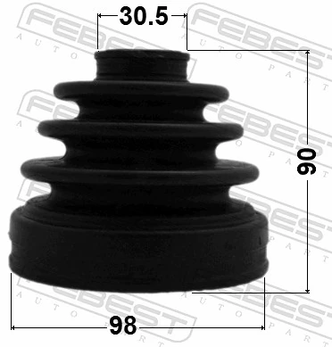 FEBEST 0215-TA60R Bellow, drive shaft