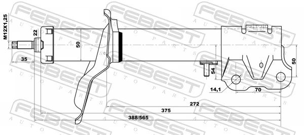 Shock Absorber 04660919FR