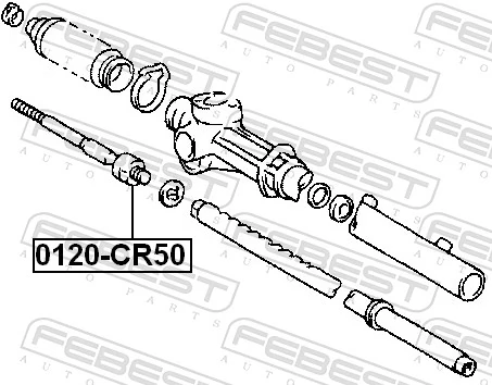 Inner Tie Rod 0122-CR50
