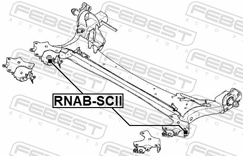 Lagerung, Achskörper RNAB-SCII