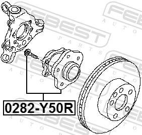 Wheel Hub 0282-Y50R