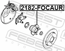 Wheel Hub 2182-FOCAUR