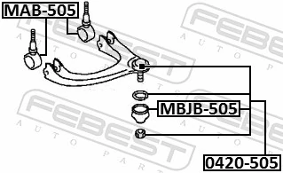 Ball Joint 0420-505