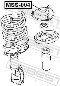 Suspension Strut Support Mount MSS-004