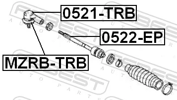 Inner Tie Rod 0522-EP