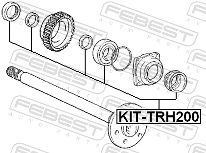 Bearing, drive shaft KIT-TRH200