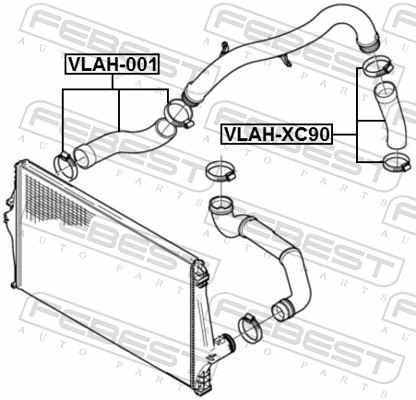 Radiator Hose VLAH-001