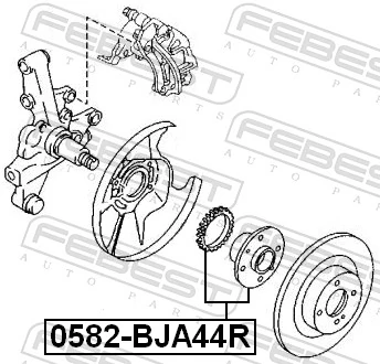 Wheel Hub 0582-BJA44R