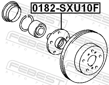 Wheel Hub 0182-SXU10F