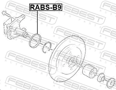 Sensor Ring, ABS RABS-B9