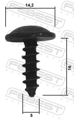 FEBEST 88570-167 Engine Guard/Skid Plate