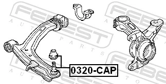 Ball Joint 0320-CAP