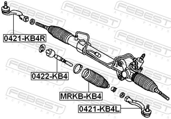Bellow, steering MRKB-KB4