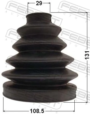 Bellow, drive shaft 0117-074