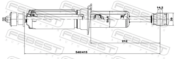 Shock Absorber 01658655F