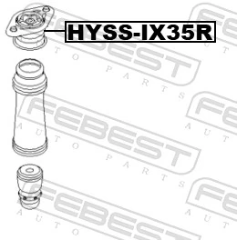 Suspension Strut Support Mount HYSS-IX35R