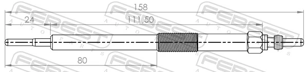 글로우 플러그 14642-003