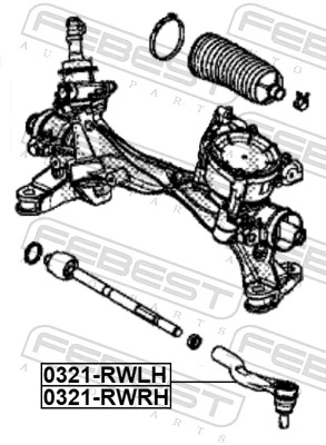 Tie Rod End 0321-RWRH