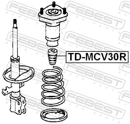 Penampan Hentakan, Ampaian TD-MCV30R