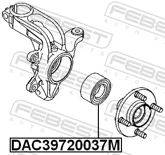 Wheel Bearing DAC39720037M