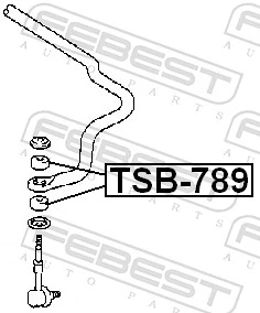 베어링 설치, 액슬 스트럿 TSB-789