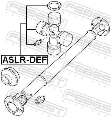 Joint, propshaft ASLR-DEF