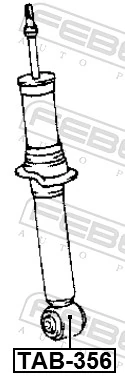 FEBEST TAB-356 Bush, shock absorber