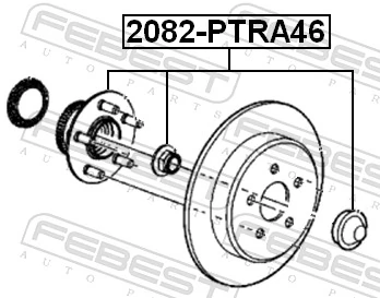 Wheel Hub 2082-PTRA46