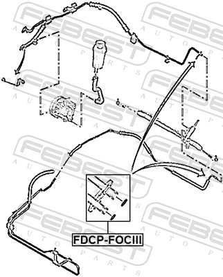 Shaft Seal, power steering pump FDCP-FOCIII
