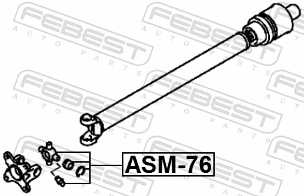 Joint, propshaft ASM-76