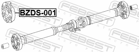 Joint, propshaft BZDS-001