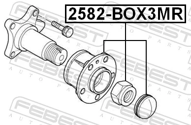 Wheel Hub 2582-BOX3MR