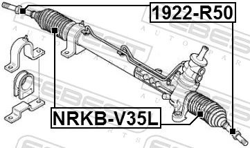 Inner Tie Rod 1922-R50