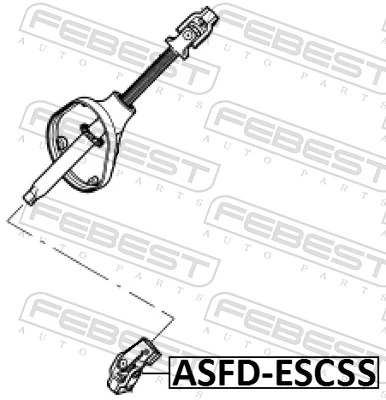Steering Shaft ASFD-ESCSS