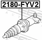 Slave Cylinder, clutch 2180-FYV2