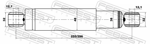 Shock Absorber 10556698R
