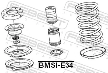 FEBEST BMSI-E34 Spring Seat