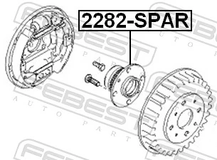Wheel Hub 2282-SPAR