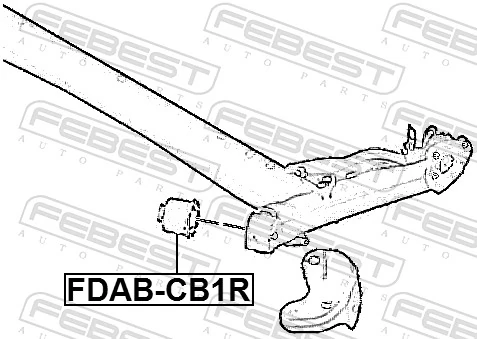 베어링 설치, 축 빔 FDAB-CB1R