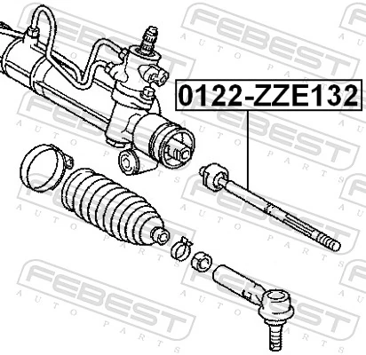 Inner Tie Rod 0122-ZZE132