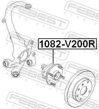 Wheel Hub 1082-V200R