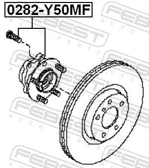 Wheel Hub 0282-Y50MF