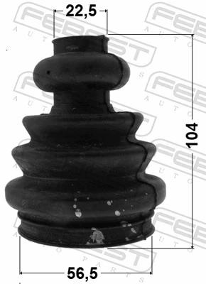 Bellow Kit, drive shaft 2315-T5RH