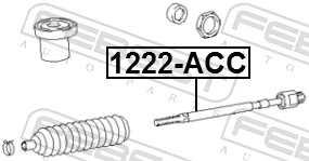 Inner Tie Rod 1222-ACC
